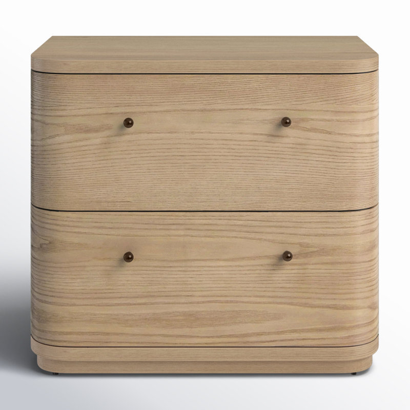Joss & Main Lucie 2-Drawer Nightstand & Reviews | Joss & Main
